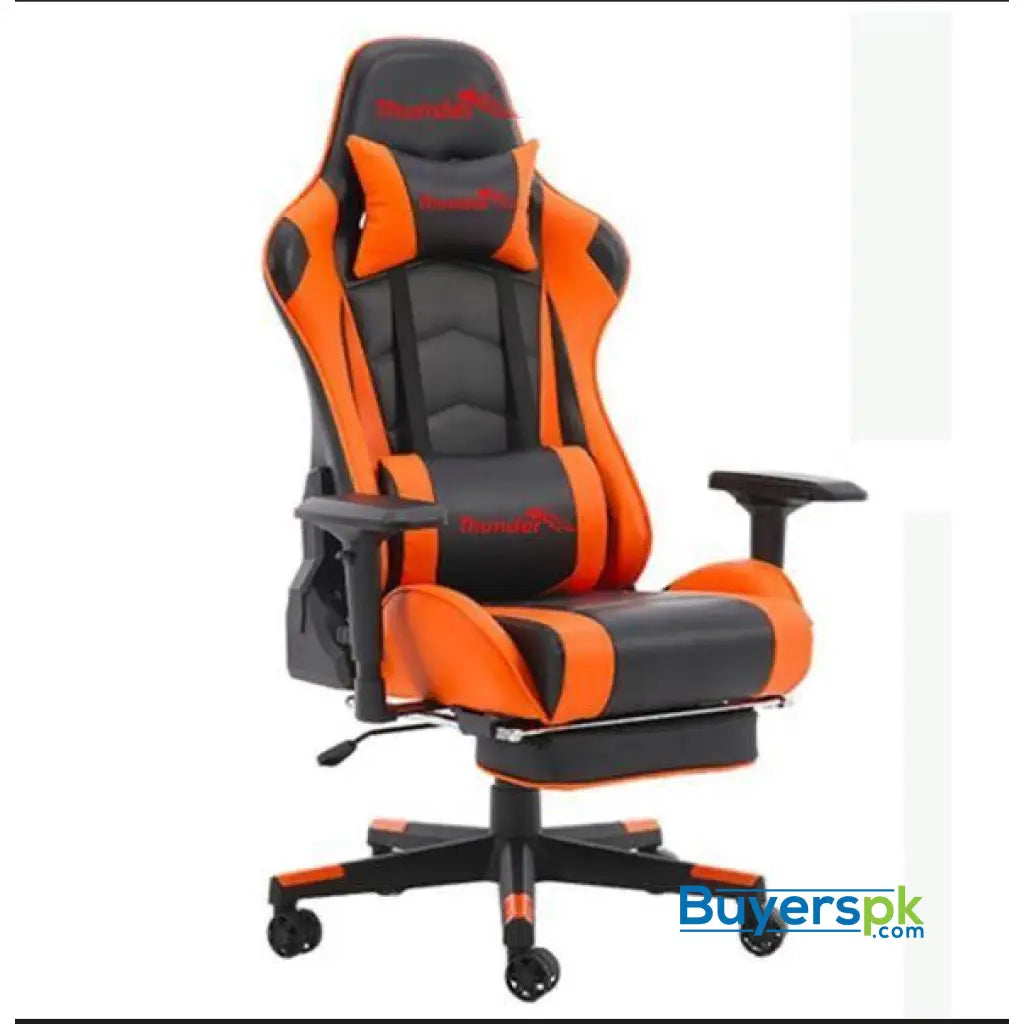 Thunder Gaming Chair Orange Price in Pakistan | BuyersPK – BuyersPK.com