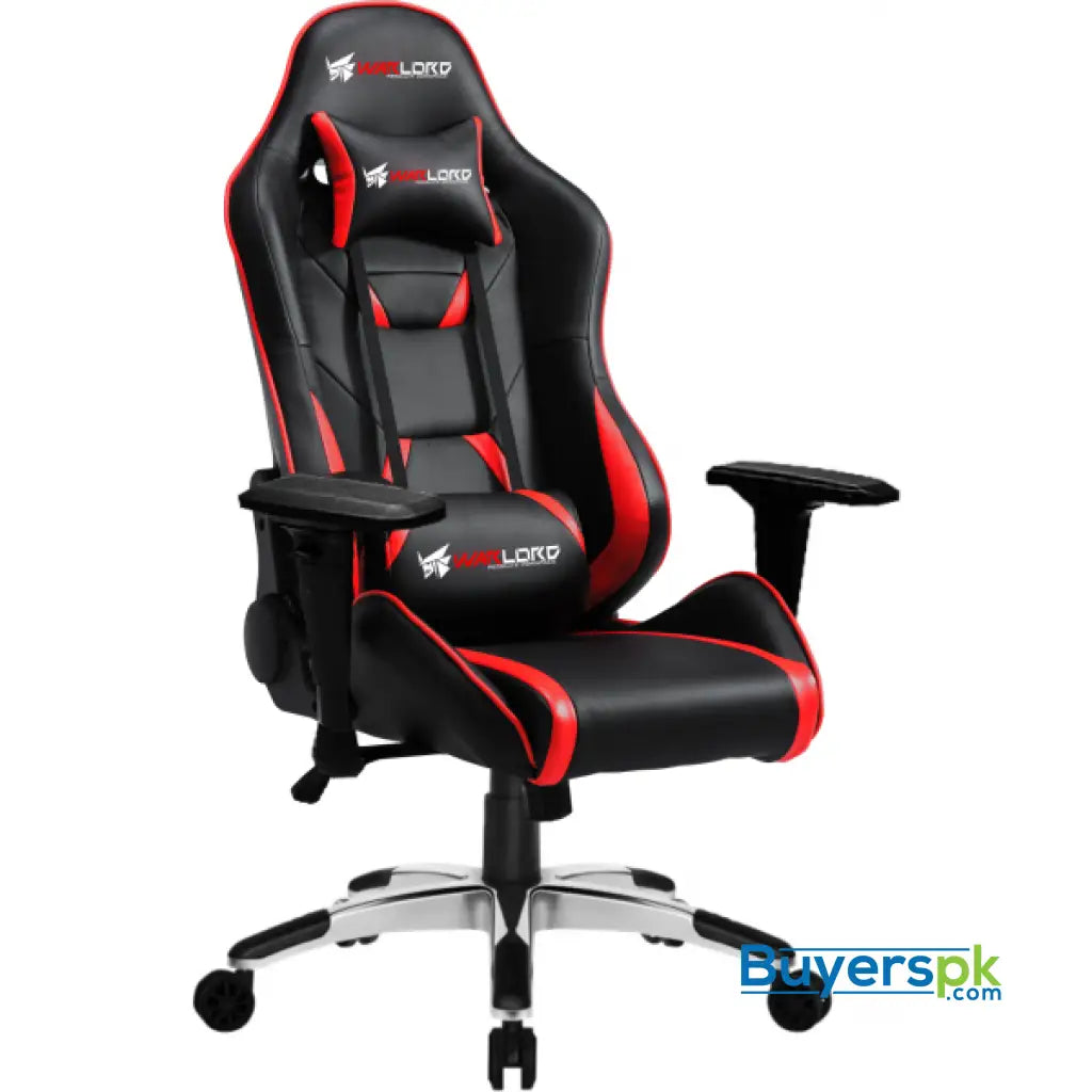 Warlord Phantom Gaming Chair - Black/red Phantom-Red Buyerspk.com