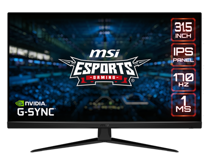 MSI LED Monitor G321Q 31.5 Inch IPS WQHD 170Hz