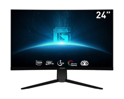 MSI LED Monitor Curved Gaming G2422C 180Hz 1ms 24 Inch VA 1920 x 1080 (FHD)