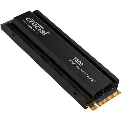 Crucial M.2 NVMe SSD T500 Pro 1TB Gen4 with Heatsink