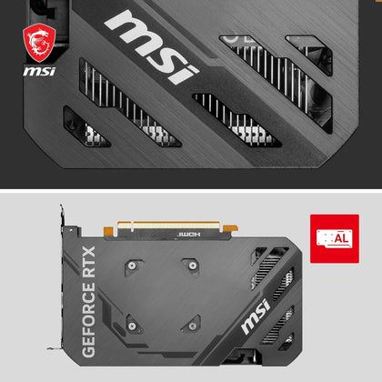 MSI Graphics Card RTX 4060 Ti Ventus 2X 16GB OC