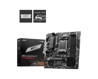 MSI Motherboard Pro B650m-P DDR5