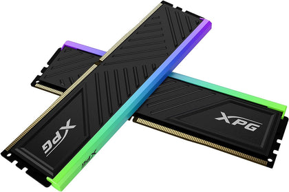 XPG Ram Desktop D35 16X2 32GB 3600mhz RGB Black