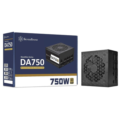 SilverStone Power Supply DA750 750 Watt 80+ Gold