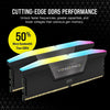 Corsair Ram Desktop VENGEANCE RGB 32GB (2x16GB) DDR5 7200MHz Black