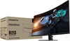 Gigabyte LED Monitor GS32QC 31.5 Inch QHD 1440p 165Hz 1ms FreeSync Premium Curved