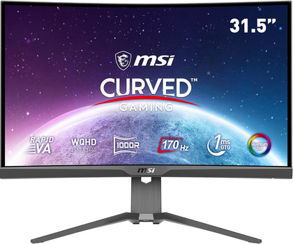 MSI LED Monitor MAG 325CQRF QD 31.5 Inch Curved 170Hz WQHD