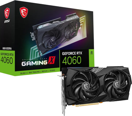 MSI Graphic Card RTX 4060 Gaming X 8GB