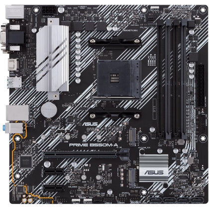 ASUS Motherboard PRIME B550M-A AM4 Micro-ATX