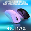 Attack Shark Wireless Gaming Mouse PAW3395 X3 Lightweight with Tri-Mode White