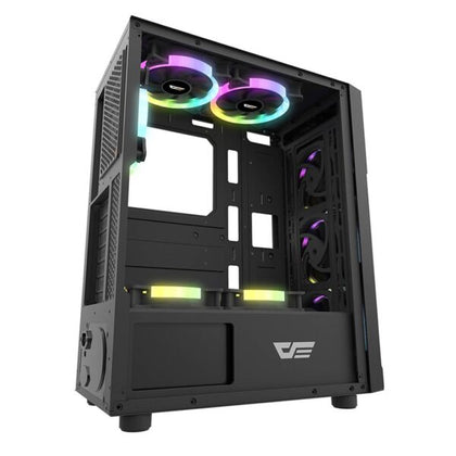 DarkFlash Casing Pollux Acrylic ATX Gaming Used