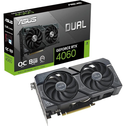 Asus Graphic Card Dual GeForce RTX 4060 OC Edition 8GB