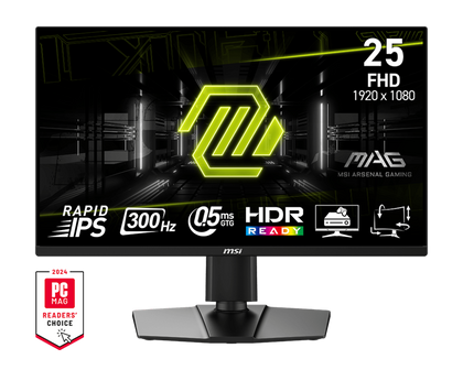 MSI LED Monitor MAG 255PXF 25-inch 1920 x 1080 (FHD) 300Hz IPS 0.5ms