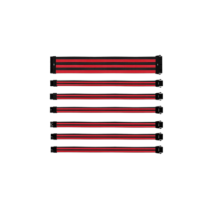 Cooler Master PSU Extension Cable KIT RED/ BLACK