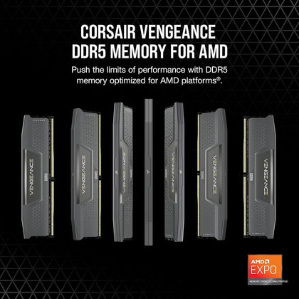 Corsair Ram Desktop VENGEANCE LPX 16GB (2x8GB) DDR5 5200MHz Black