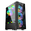 1st Player Casing Dk-d4 Black 4 RGB Pre Installed Fans