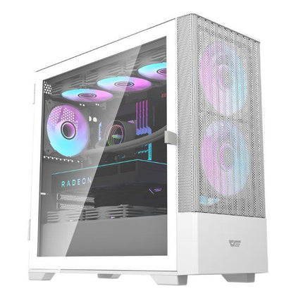 DarkFlash Casing DK415 M-ATX White