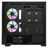 DarkFlash Casing DK415 M-ATX PC Gaming Case Black