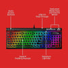 HyperX Keyboard Alloy Elite 2 Mechanical Gaming Keyboard HyperX Red