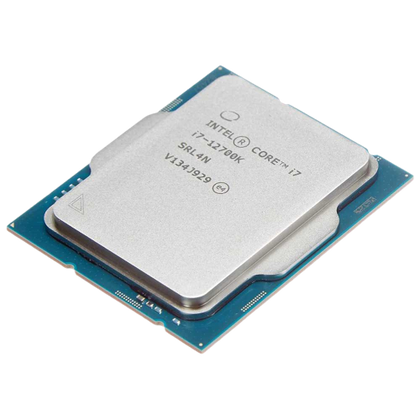 Intel Processor Core i7 12700K Chip Cores up to 5.0 GHz