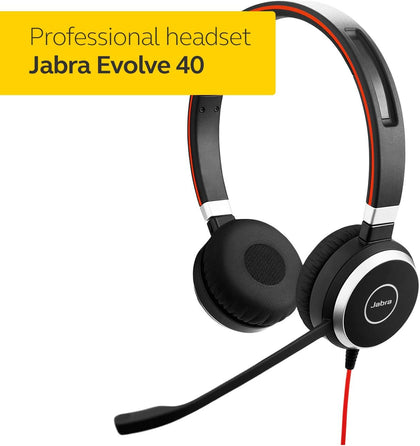 Jabra Headset Evolve 40 Stereo