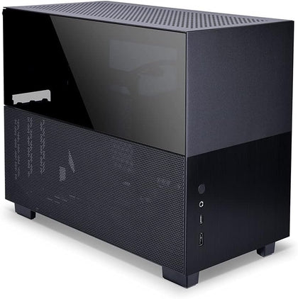 Lian Li Casing Q58 Mini-ITX Case with PCIe 4.0 Riser Card – Black