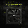 MSI Power Supply MAG A1000GL PCIE 5 Gaming 80 Plus Gold