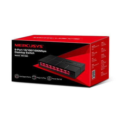 Mercusys Desktop Switch MS108G 8-Port