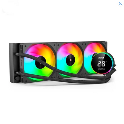 Acer Liquid Cooler AC360YN Branco ARGB 360mm LCD Display