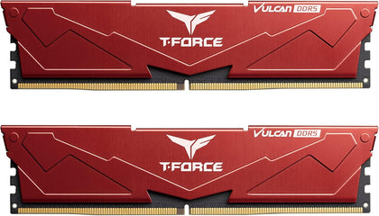 TForce Desktop Ram Vulcan DDR5 32GB (2x16GB) 6000MHz CL38 Red