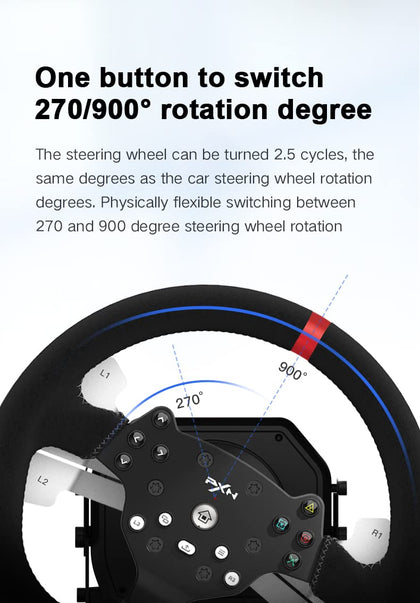 PXN Steering Wheel V10 DRIVING FORCE