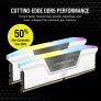 Corsair Ram Desktop VENGEANCE RGB 32GB (2x16GB) DDR5 6400MHz White