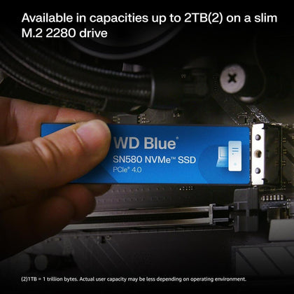 WD Blue M.2 NVME SSD SN580 500GB