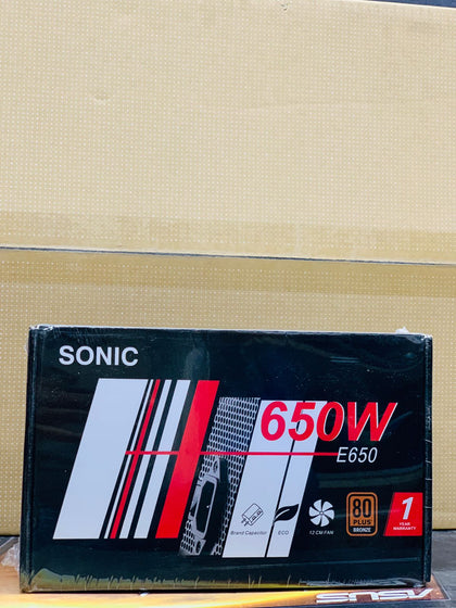 Sonic Power Supply 650 Watt 80+ Bronze