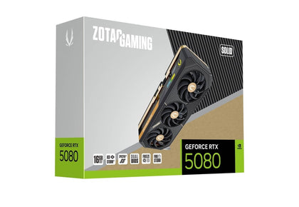 Zotac Graphic Card RTX 5080 Solid 16GB (PRE BOOKING - DELIVERY BY 15 FEB)