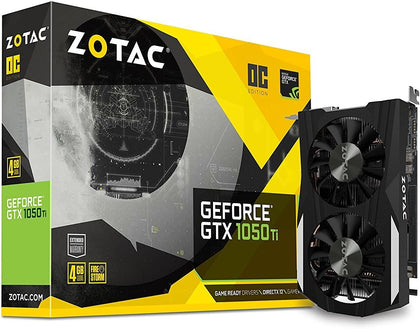 ZOTAC Graphic Card GTX 1050ti 4gb OC GDDR5 USED