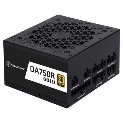 SilverStone Power Supply DA750R Gold 750W Fully Modular Black