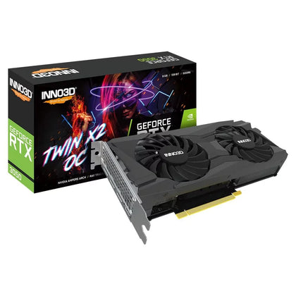 INNO3D Graphic Card RTX 3050 Twin X2 8GB GDDR6 128-bit