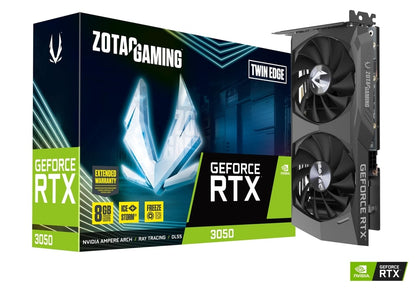 ZOTAC Graphics Card GeForce RTX 3050 8GB GDDR6