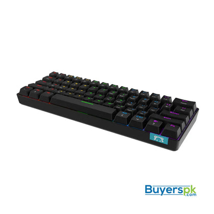 A-jazz Keyboard Stk61 Mechanical Black - Blue Switches - Price in Pakistan