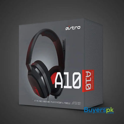 Astro A10 Gaming Headset - Black/red - Price in Pakistan