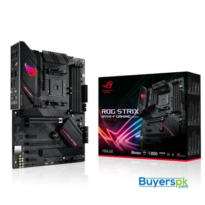 Asus Rog Strix B550-f Gaming (wi-fi) Am4 Atx Motherboard - Price in Pakistan