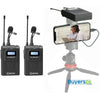 Boya Tx8 Pro Dual-channel Wireless Bodypack Transmitter Lavalier Microphone