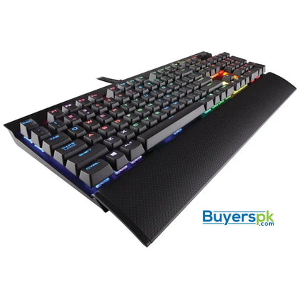 CORSAIR K70 RGB RAPIDFIRE Mechanical Gaming Keyboard - USB Passthrough & Media Controls - Fastest & Linear - Cherry MX Speed - RGB LED