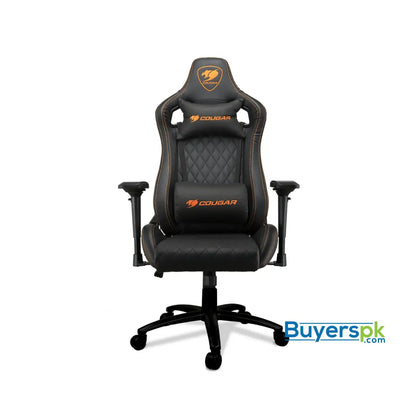 Cougar Armor-s Luxury Gaming Chair - Black - Price in Pakistan