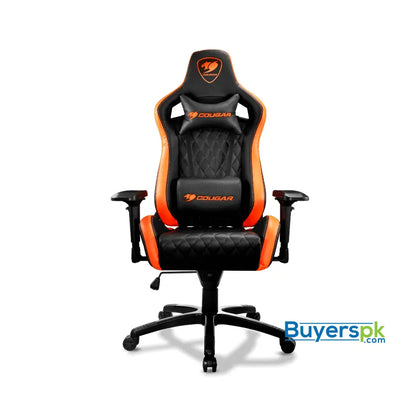 Cougar Armor s Luxury Gaming Chair (orange/black) - Price in Pakistan