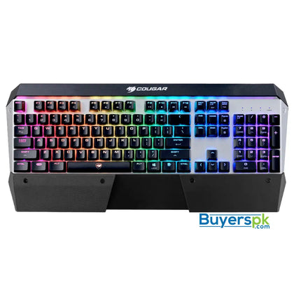 Cougar Attack X3 Rgb Cherry Mx Blue Switch Gaming Keyboard - Price in Pakistan