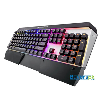 Cougar Attack X3 Rgb Cherry Mx Brown Switch Gaming Keyboard - Price in Pakistan