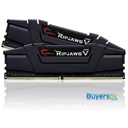 G.SKILL Ripjaws V 16GB (2x8GB) 288-Pin DDR4 3200 MHz - Black F4-3200C16D-16GVKB - RAM